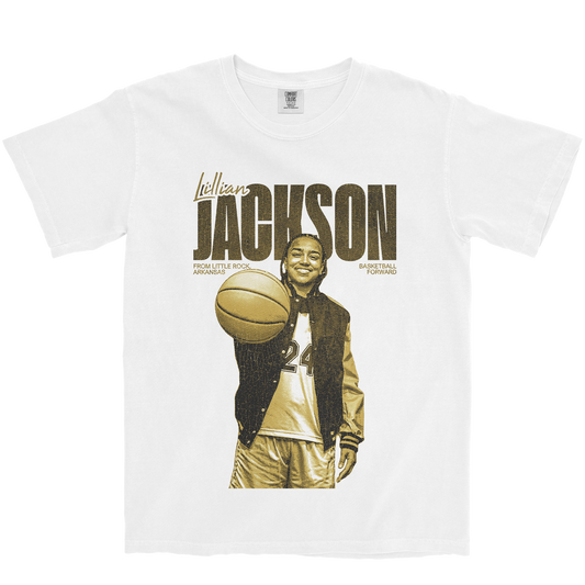 LILLIAN JACKSON VINTAGE WHITE TEE
