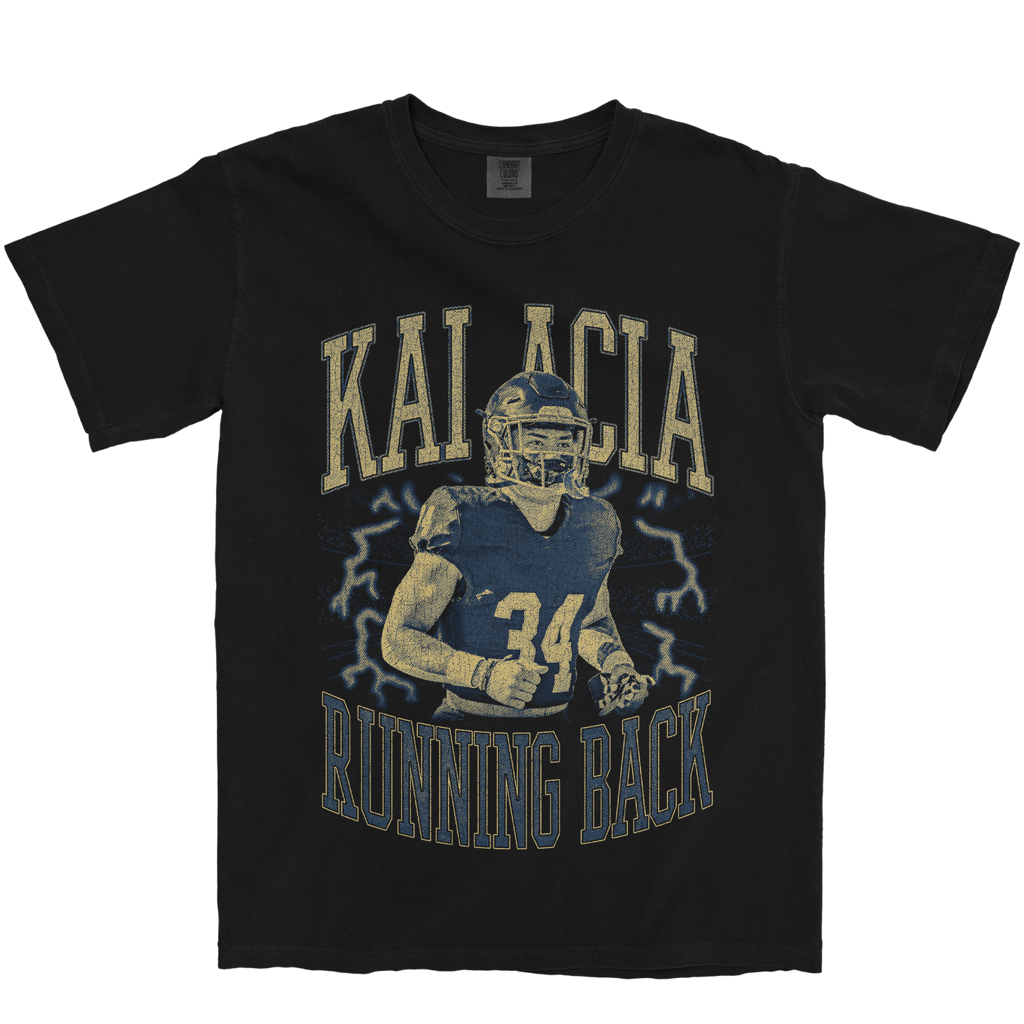 KAI ACIA VINTAGE BLACK TEE