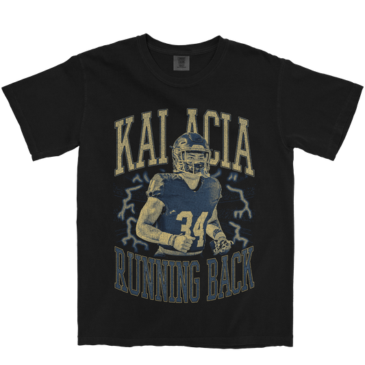KAI ACIA VINTAGE BLACK TEE
