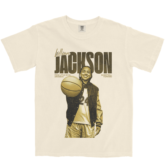 LILLIAN JACKSON VINTAGE IVORY TEE