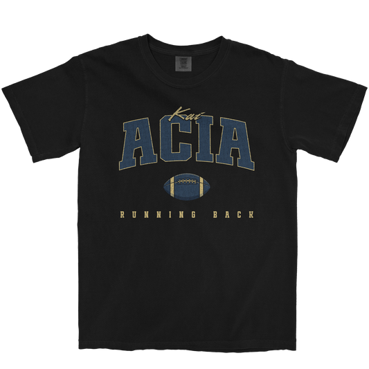 KAI ACIA FOOTBALL BLACK TEE