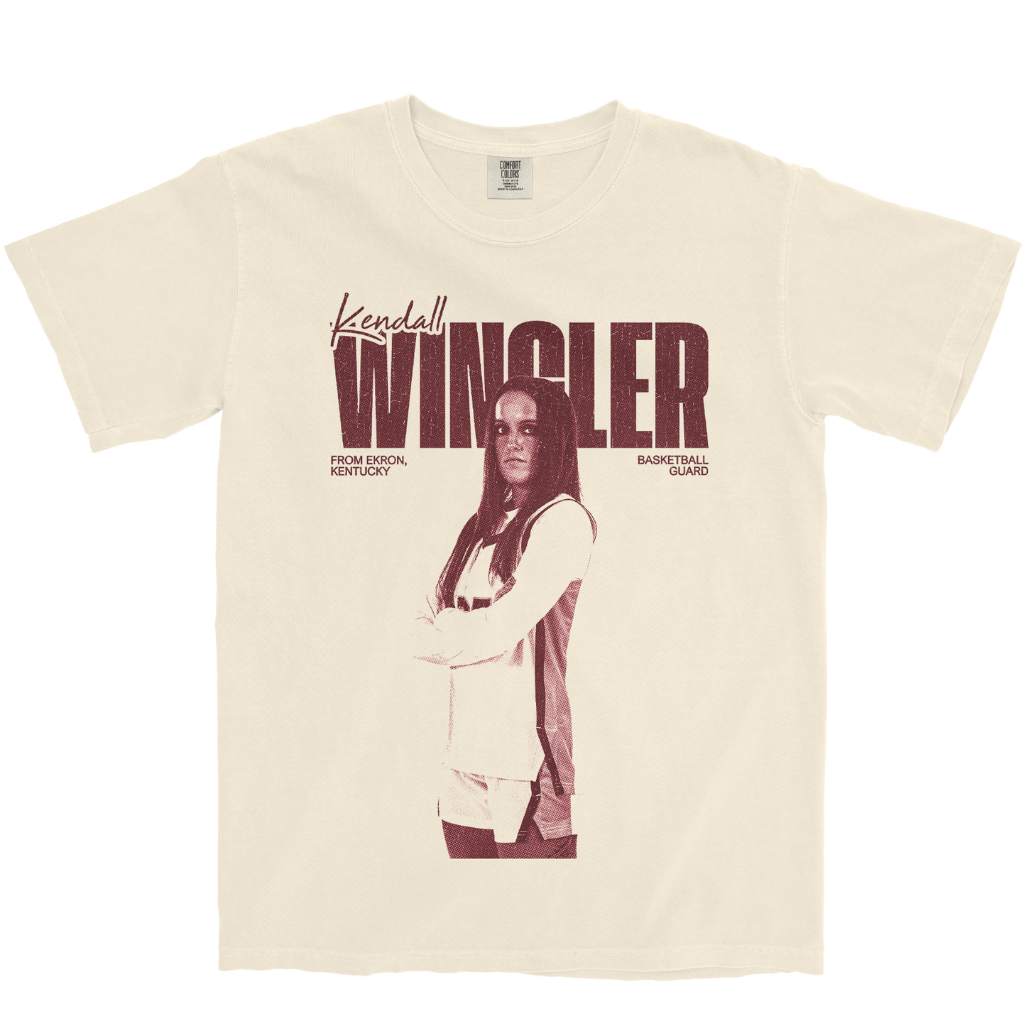 KENDALL WINGLER VINTAGE IVORY TEE