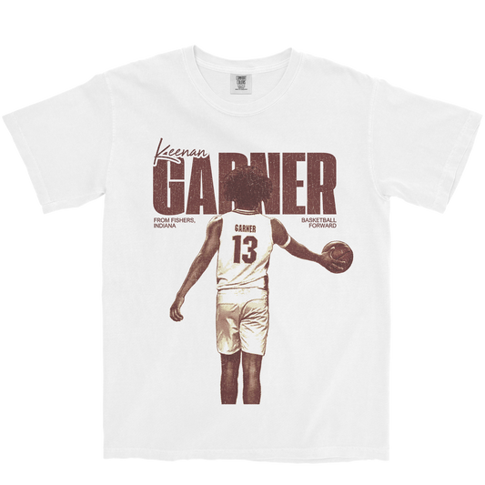 KEENAN GARNER VINTAGE WHITE TEE