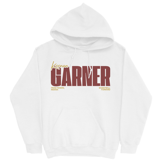KEENAN GARNER CLASSIC WHITE HOODIE