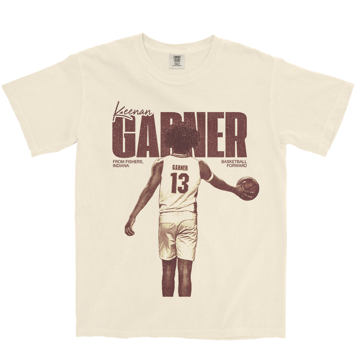KEENAN GARNER VINTAGE IVORY TEE