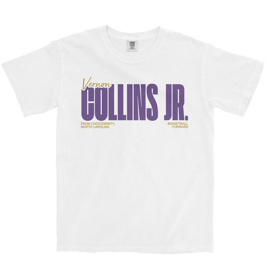 VERNON COLLINS JR. CLASSIC WHITE TEE