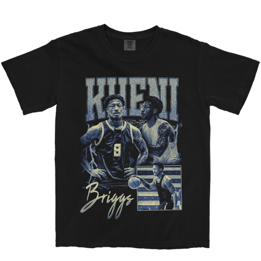 KHENI BRIGGS GRAPHIC BLACK TEE