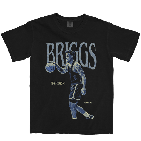KHENI BRIGGS VINTAGE BLACK TEE