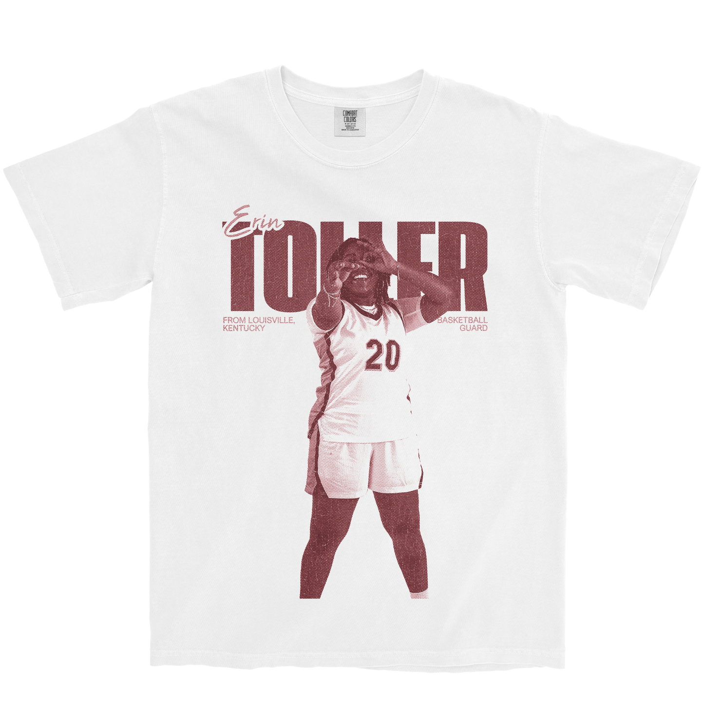 ERIN TOLLER VINTAGE WHITE TEE