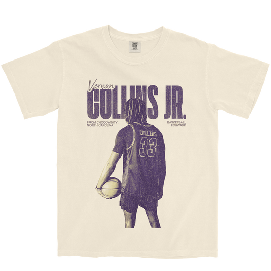 VERNON COLLINS JR. VINTAGE IVORY TEE
