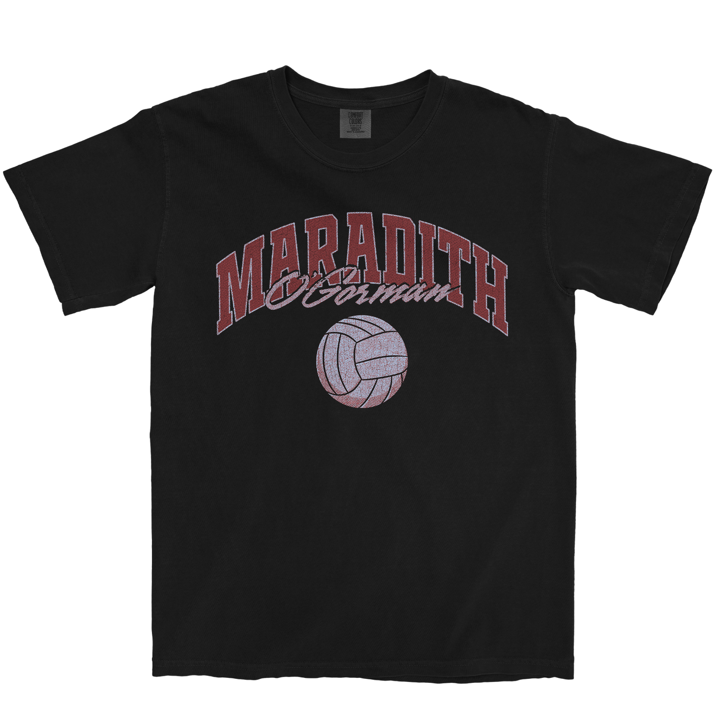 MARADITH O'GORMAN VOLLEYBALL BLACK TEE