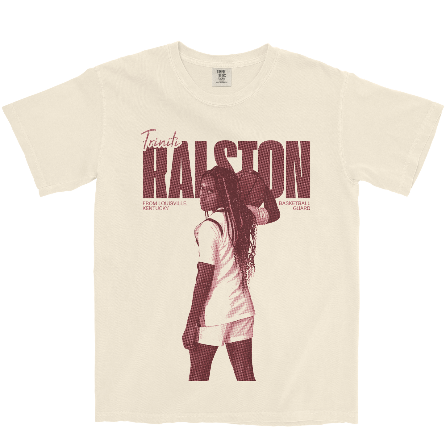 TRINITI RALSTON VINTAGE IVORY TEE