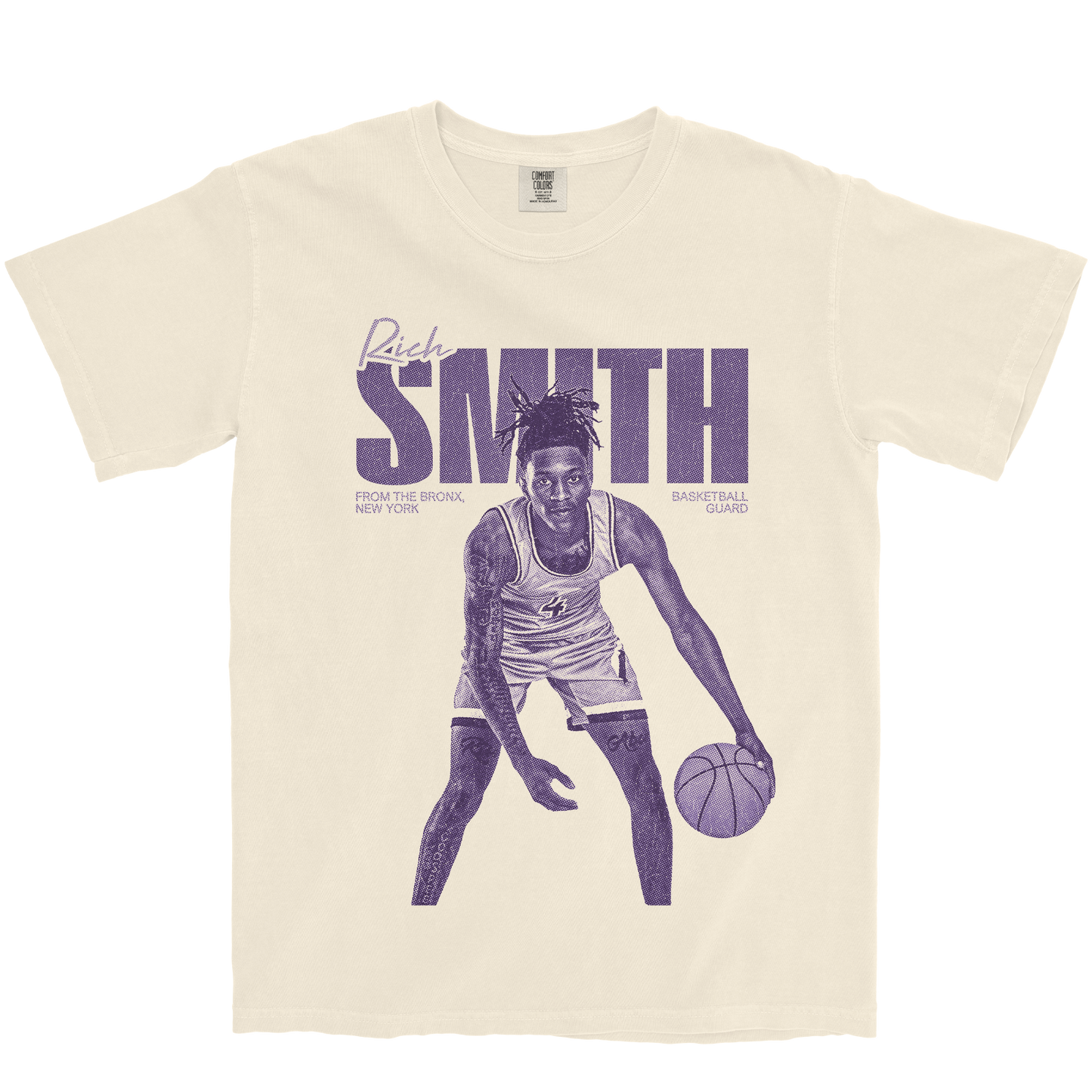 RICH SMITH VINTAGE IVORY TEE