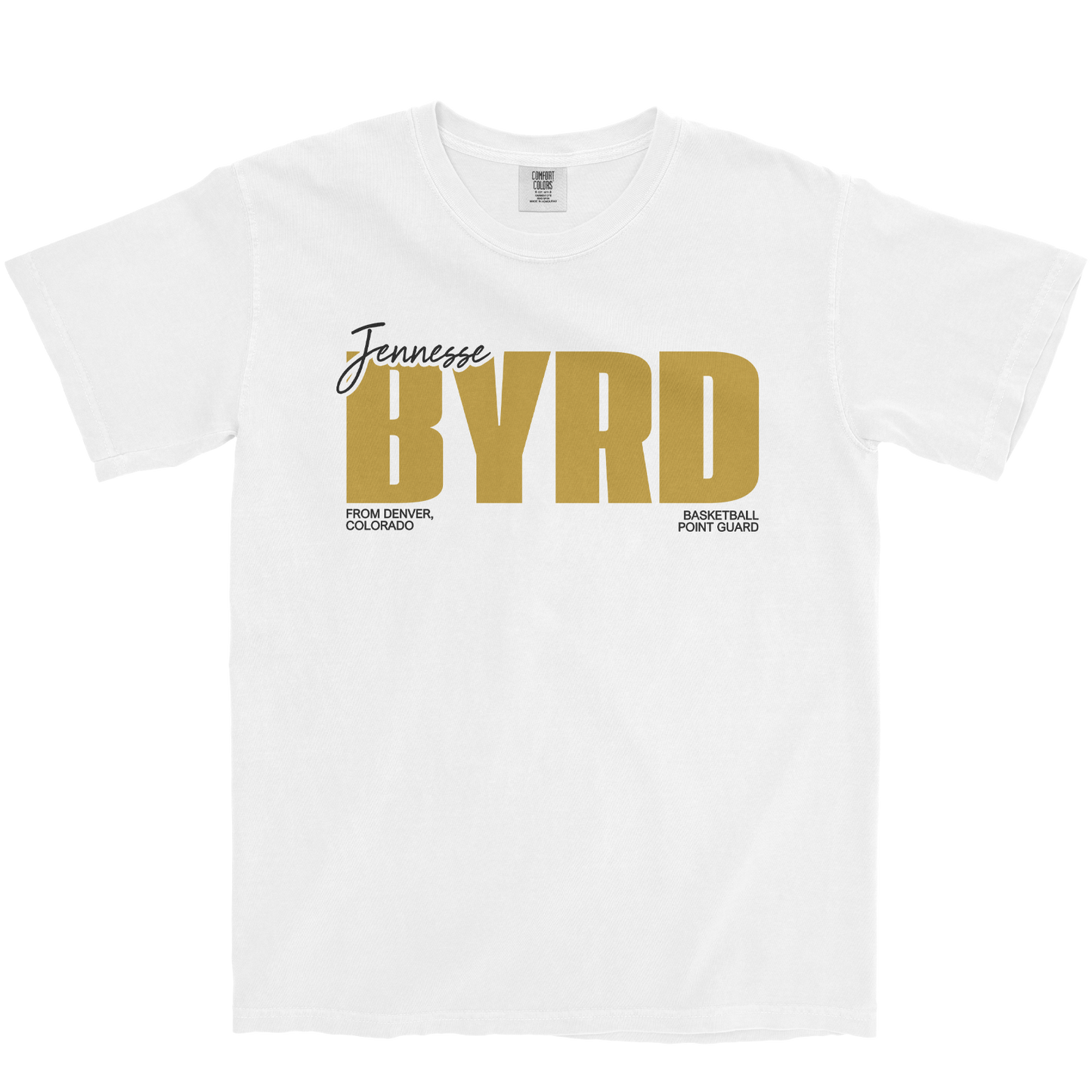 JENNESSE BYRD CLASSIC WHITE TEE