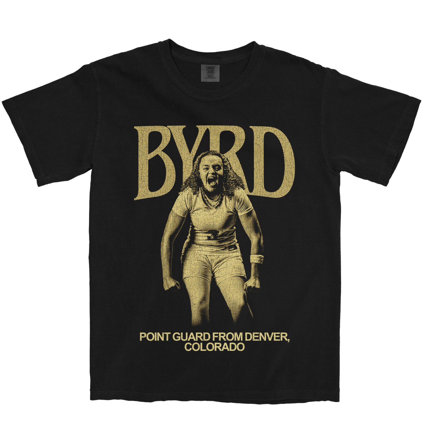 JENNESSE BYRD VINTAGE BLACK TEE