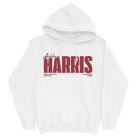 ASHLEE HARRIS CLASSIC WHITE HOODIE