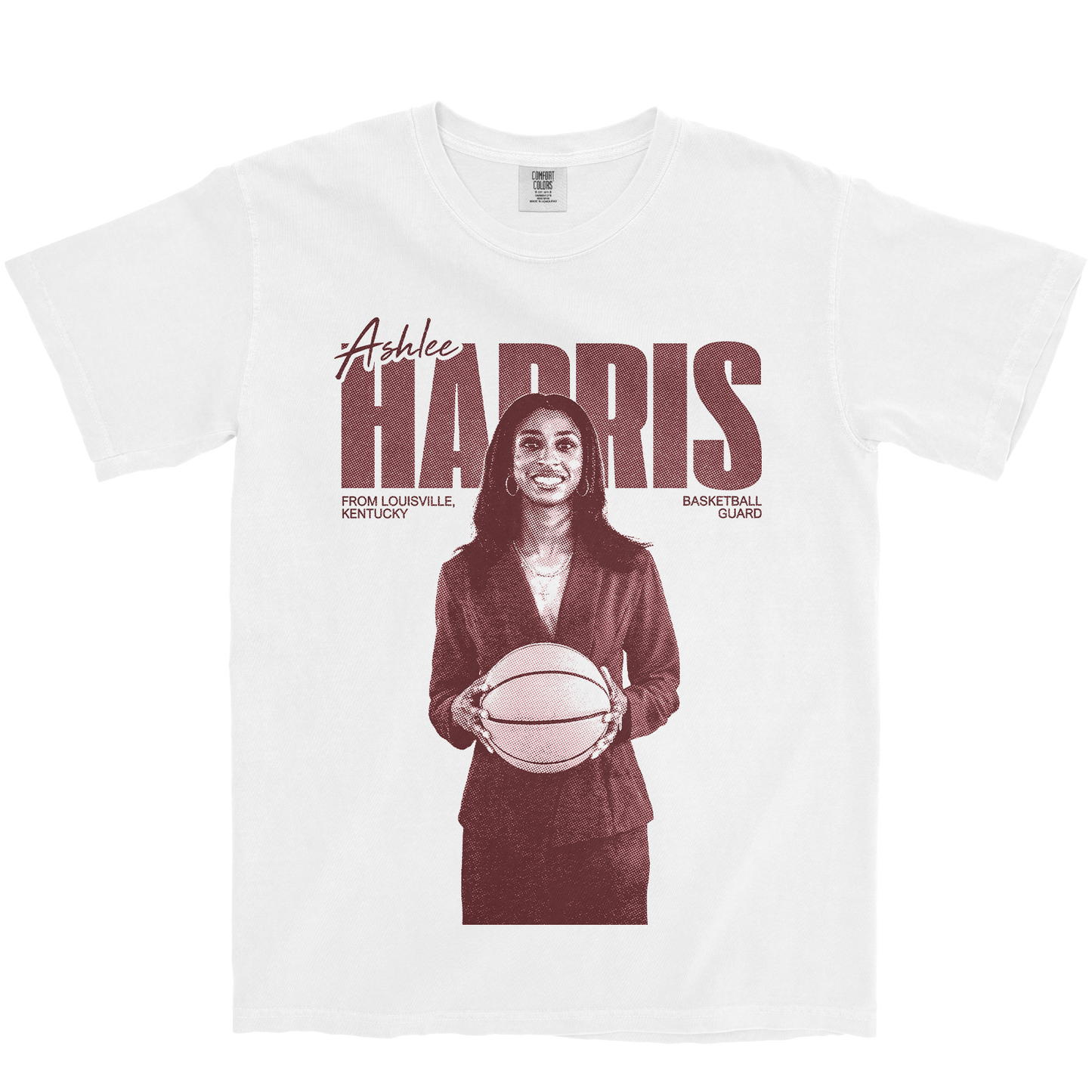 ASHLEE HARRIS VINTAGE WHITE TEE