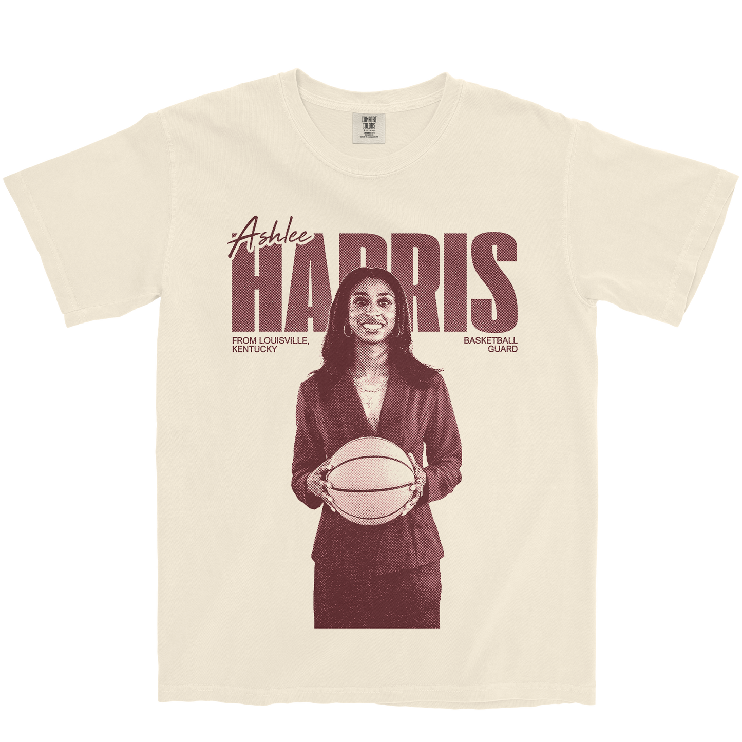 ASHLEE HARRIS VINTAGE IVORY TEE