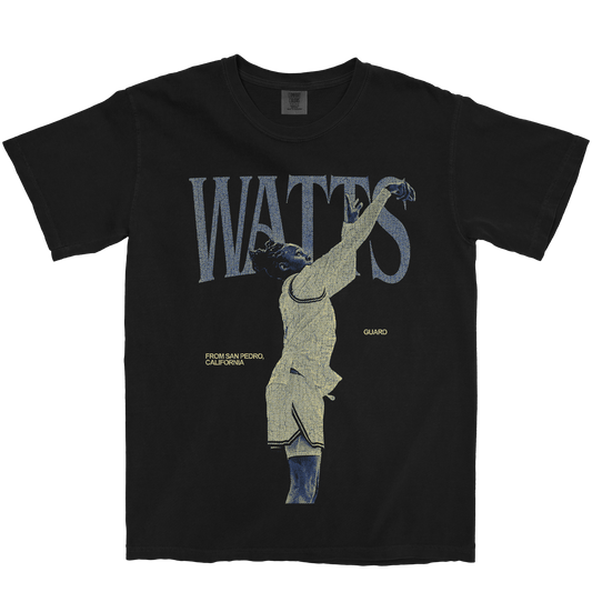 MADISON WATTS VINTAGE BLACK TEE
