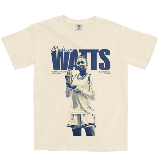 MADISON WATTS VINTAGE IVORY TEE