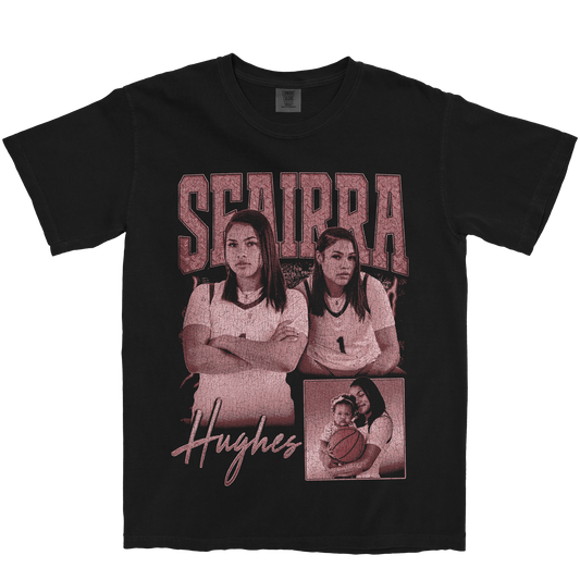 SEAIRRA HUGHES GRAPHIC BLACK TEE