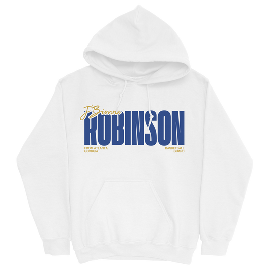 J'BIONNA ROBINSON CLASSIC WHITE HOODIE
