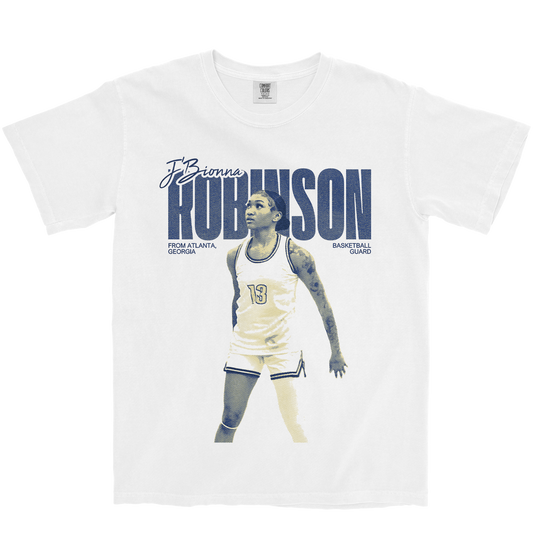 J'BIONNA ROBINSON VINTAGE WHITE TEE