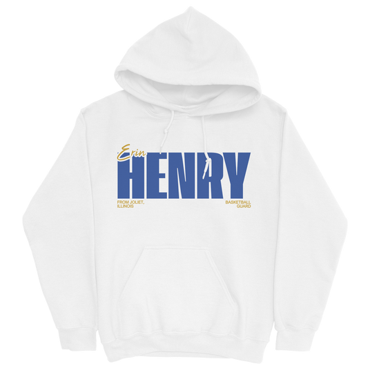 ERIN HENRY CLASSIC WHITE HOODIE