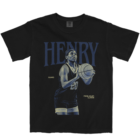 ERIN HENRY VINTAGE BLACK TEE