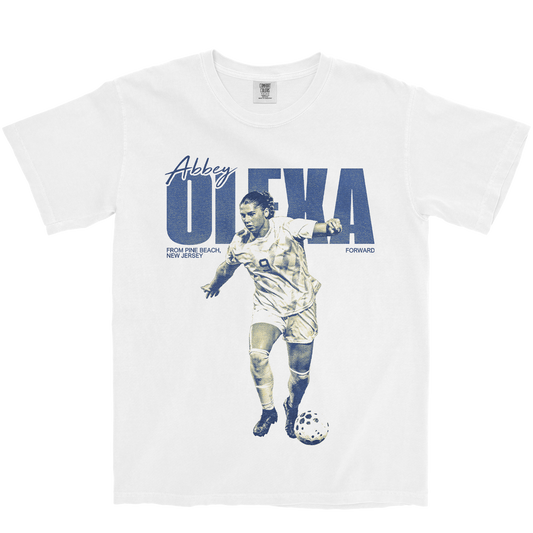 ABBEY OLEXA VINTAGE WHITE TEE