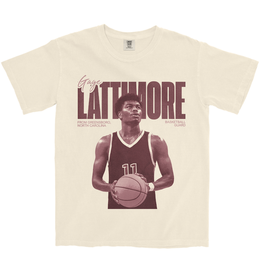 GAGE LATTIMORE VINTAGE IVORY TEE