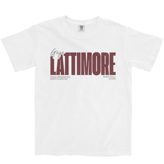 GAGE LATTIMORE CLASSIC WHITE TEE
