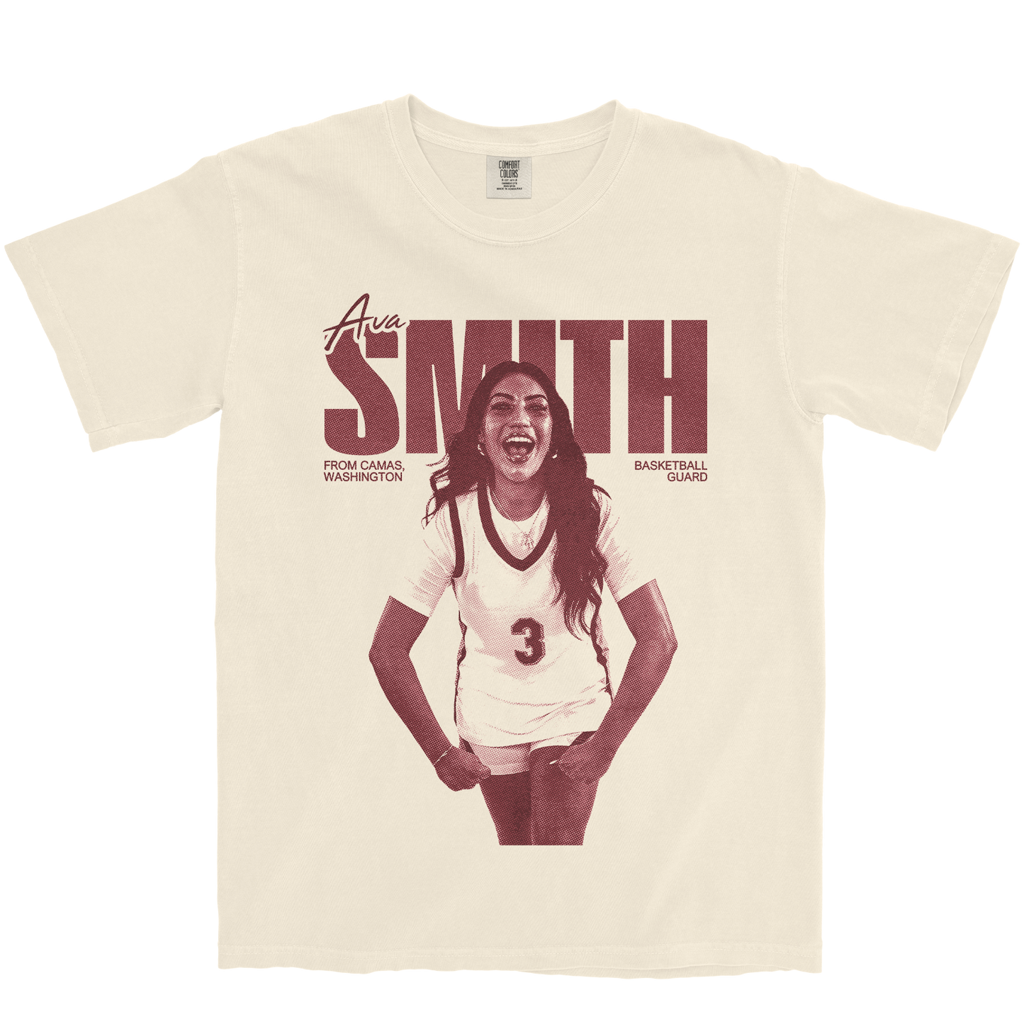 AVA SMITH VINTAGE IVORY TEE