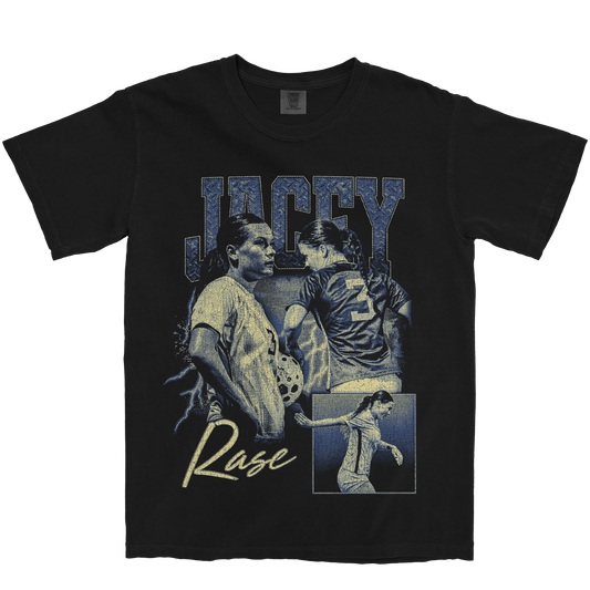 JACEY RASE GRAPHIC BLACK TEE