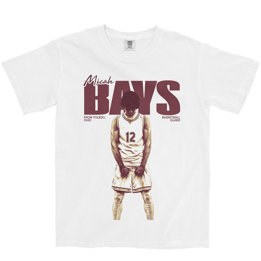 MICAH BAYS VINTAGE WHITE TEE