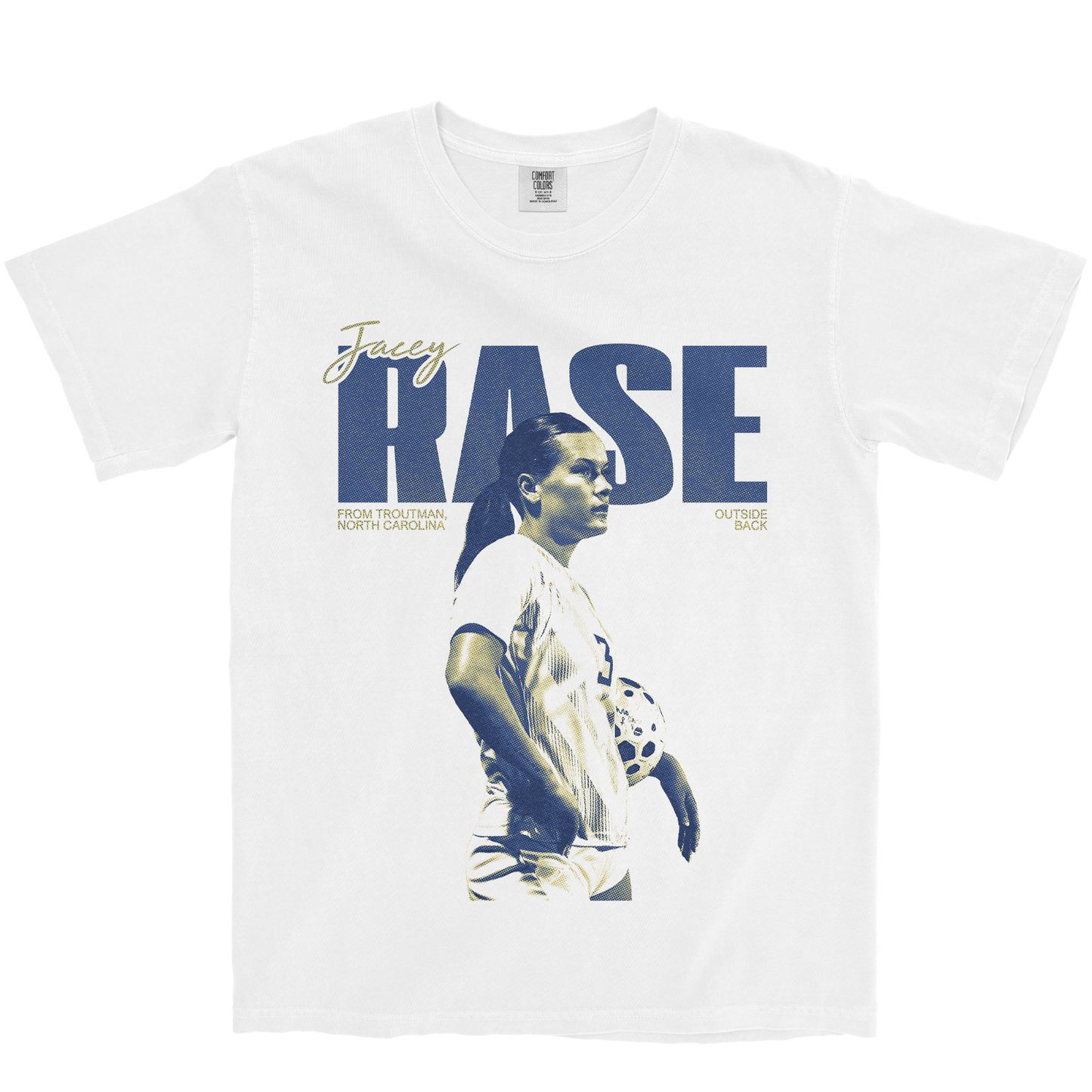 JACEY RASE VINTAGE WHITE TEE