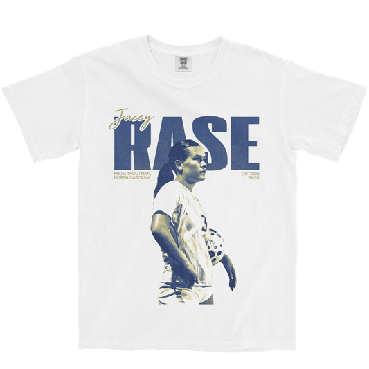 JACEY RASE VINTAGE WHITE TEE