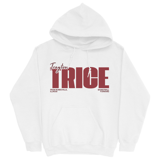 TRAYTON TRICE CLASSIC WHITE HOODIE