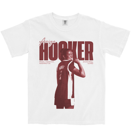 ANIYA HOOKER VINTAGE WHITE TEE