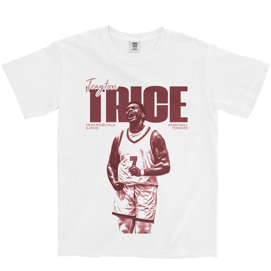TRAYTON TRICE VINTAGE WHITE TEE