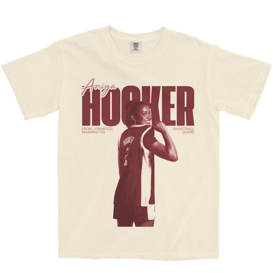 ANIYA HOOKER VINTAGE IVORY TEE