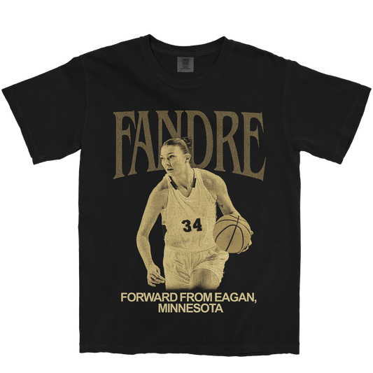 LILY FANDRE VINTAGE BLACK TEE