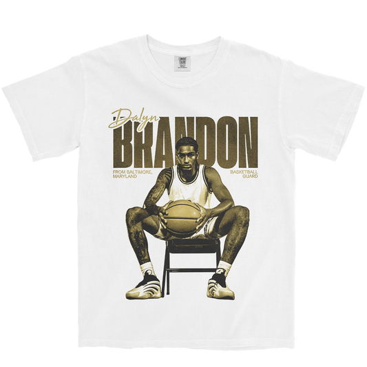 DALYN BRANDON VINTAGE WHITE TEE