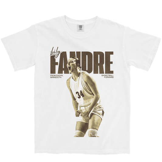 LILY FANDRE VINTAGE WHITE TEE