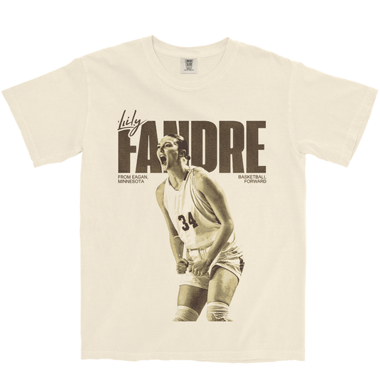 LILY FANDRE VINTAGE IVORY TEE