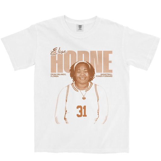 ELISE HORNE VINTAGE WHITE TEE