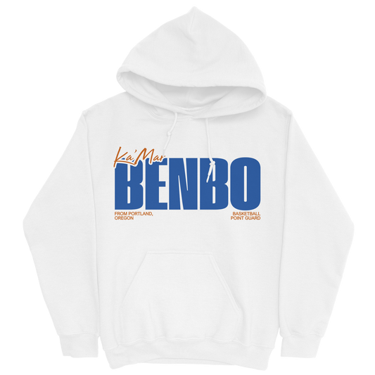 KA'MAR BENBO CLASSIC WHITE HOODIE