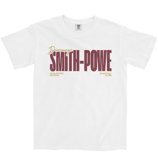 DIMAUNYE SMITH-POWE CLASSIC BLACK TEE