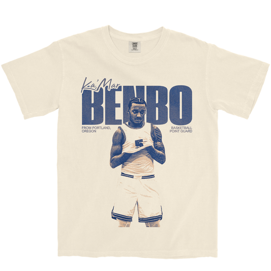 KA'MAR BENBO VINTAGE IVORY TEE
