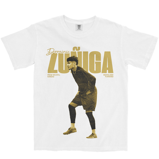 DOMINIC ZUNIGA VINTAGE WHITE TEE